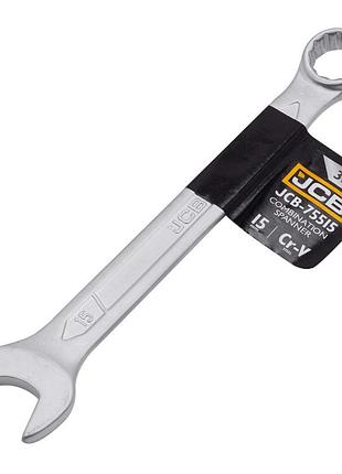 Ключ ріжково-накидний 15 мм jcb tools jcb-75515