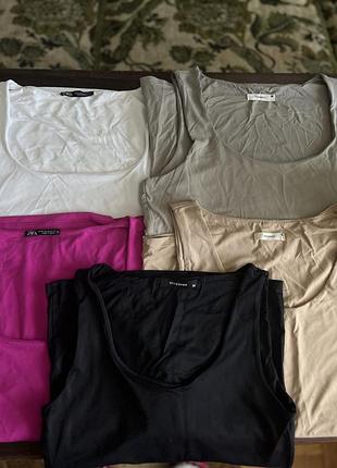 Майки zara / reserved m/l
