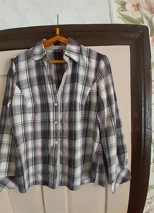 Фирменная рубашка в клетку gerry weber