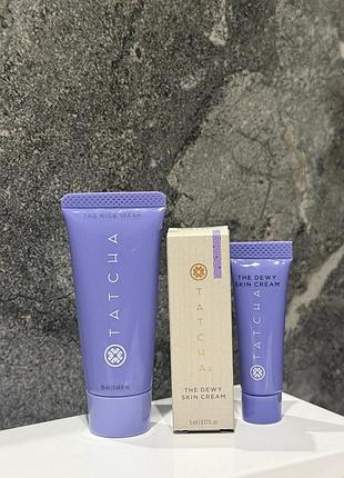 Гель для вмивання tatcha , крем для обличчя tatcha