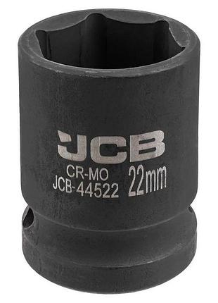 Гoлoвкa тopцeвa удapнa 1/2" 22 мм (6-гранна) jcb tools jcb-44522