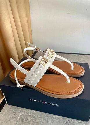 Сандалии женские carree tommy hilfiger