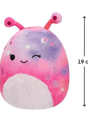 М'яка іграшка squishmallows – прибулець лоралі (19 cm)