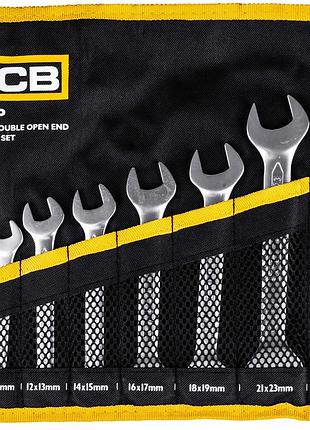 Набір ріжкових ключів в чохлі 8 пр. (8-24 мм) jcb tools jcb-5084p