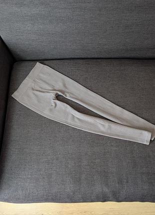 Плотные лосины, лосины в рубчик zara