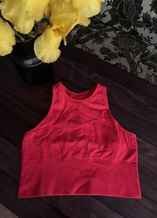 Топ червони h&m s/m