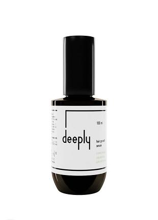 Стимулююча сироватка для росту волосся deeply hair growth serum