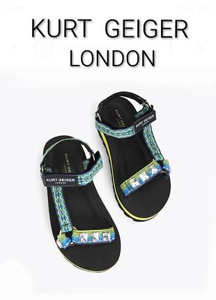 Крутые босоножки британского бренда класса люкс geiger kurtur 1,5 eur 34