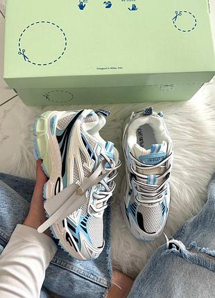 Off-white be right white light blue 9