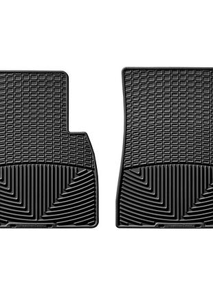 Автомобільні килимки поліки в салон weathertech на mercedes g 13-18 передні чорні мерседес г