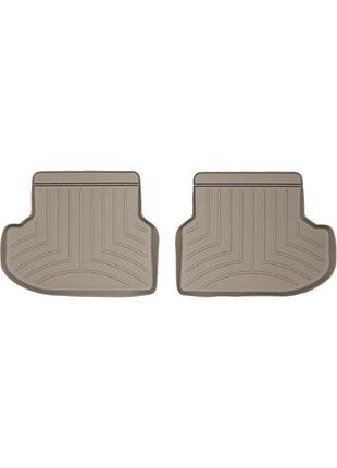 Автомобильные коврики в салон weathertech на bmw 5 11-16 2-й ряд бежевые бмв 5