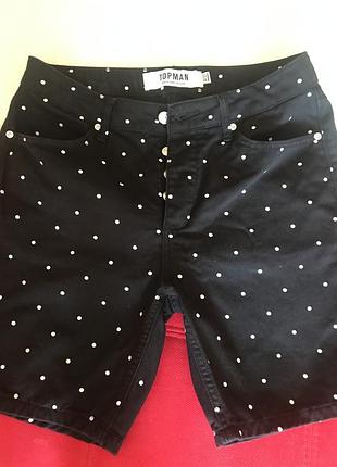 Джинсовые шорты topman