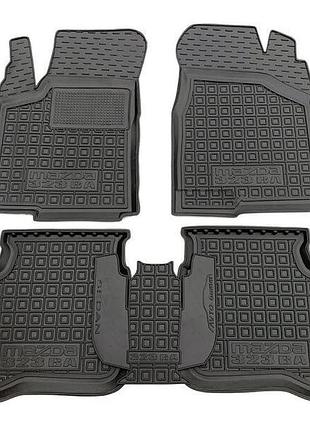 Автомобильные коврики в салон на mazda 323 ba sd 94-98 черные avto-gumm мазда 323
