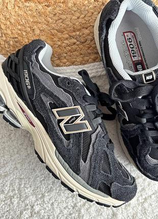 👟 кроссовки new balance 1906d protection pack purple black grey beige / наложка bs👟