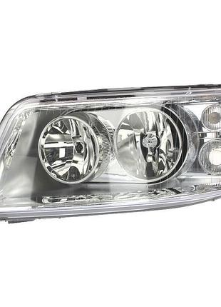 Передня альтернативна тюнінг оптика фара depo на volkswagen t5 з мот ліва 03-09 фольксваген т5