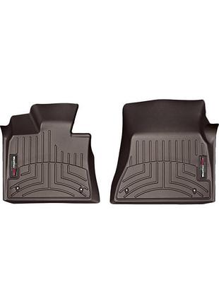 Автомобільні килимки поліки в салон weathertech на bmw x5 14-18 передні какао бмв х5