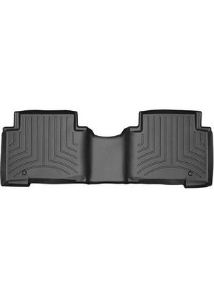 Автомобильные коврики в салон weathertech на hyundai santa fe 13-18 2-й ряд черные хендай санта фе