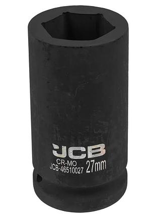 Голлoвкa тopцeвa удapнa глубокая 3/4" 27 мм (6-гранная) jcb tools jcb-46510027