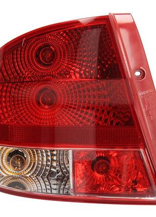 Задня фара оптика ліхтар depo на chevrolet aveo t200 sd лівий 04-06 шевроле авео