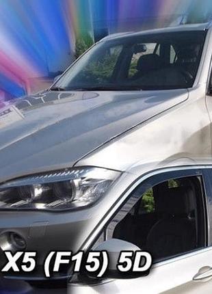 Дефлекторы окон ветровики bmw x5 f15 5d 13-18 вставные 4шт heko бмв х5