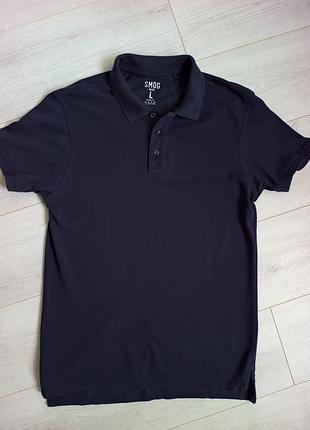 Футболка поло мужская smog l slim fit