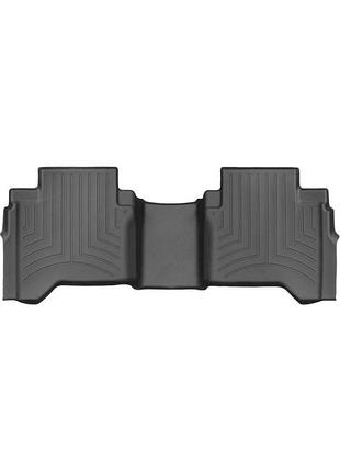 Автомобільні килимки поліки в салон weathertech на toyota hilux 15- 2-й ряд чорні тойота хайлюкс