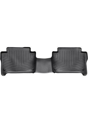 Автомобильные коврики в салон weathertech на audi q7 06-15 2-й ряд черные ауди ку7