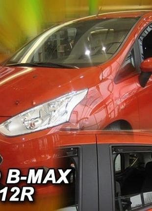 Дефлекторы окон ветровики ford b-max 5d 12- вставные 4шт heko форд б-макс