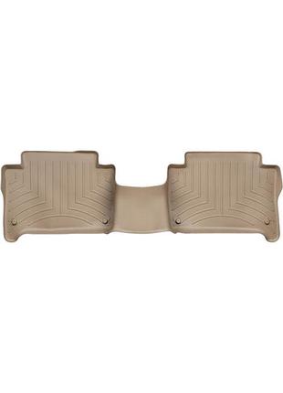 Автомобильные коврики в салон weathertech на audi q7 06-15 2-й ряд бежевые ауди ку7