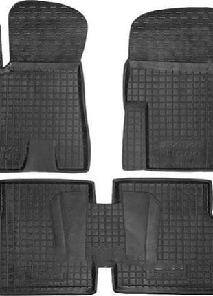 Автомобільні килимки поліки в салон на toyota rav4 5d 00-04 чорні avto-gumm тойота рав4