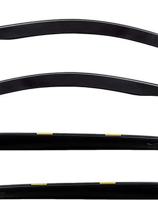Дефлекторы окон ветровики bmw 3 е91 5d combi 05-12 вставные 4шт heko бмв 3