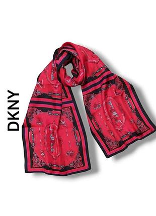 Шелковистый шарф dkny