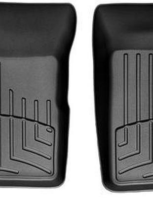 Автомобильные коврики в салон weathertech на jeep compass 07-16 передние черные джип компас