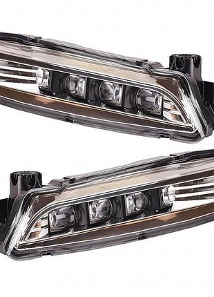 Противотуманные фары птф туманки dlaa на honda accord 17- hd-916l хонда аккорд