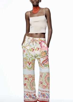 Літні легкі брюки штани від zara