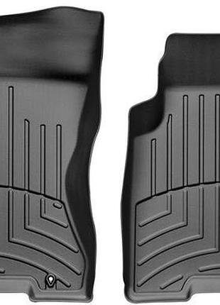 Автомобильные коврики в салон weathertech на nissan rogue 07-13 передние черные ниссан рог