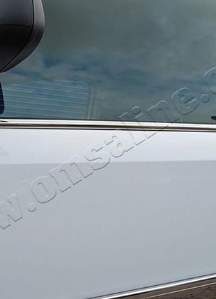 Молдинг стекла renault kangoo 2008-/mercedes citan 2012- нижние 2шт на авто