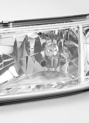 Передня альтернативна тюнінг оптика фара depo на volkswagen t5 ліва 03-09 фольксваген т5