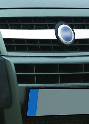 Накладка на решетку радиатора fiat doblo 2005- 2шт