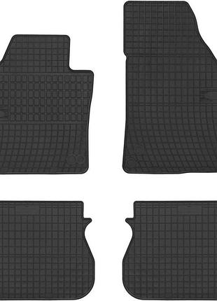 Автомобильные коврики в салон frogum на volkswagen caddy 3 03-20 1-2 ряд фольксваген кадди черные