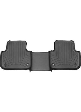 Автомобильные коврики в салон weathertech на audi q7 15- 2-й ряд черные ауди ку7