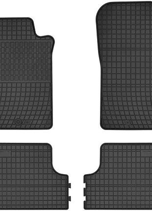 Автомобильные коврики в салон frogum на toyota yaris 3 10-20 тойота ярис черные