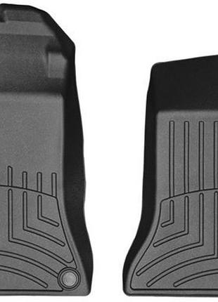 Автомобильные коврики в салон weathertech на mercedes cla 14-19 передние черные мерседес цла