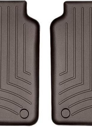 Автомобильные коврики в салон weathertech на porsche panamera long 10-16 2-й ряд какао порше панамера