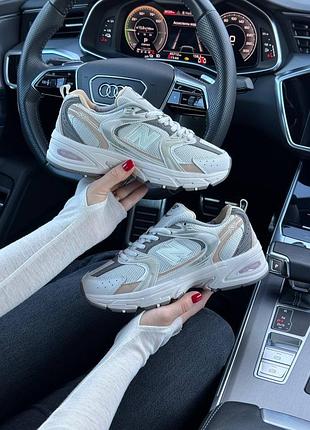 🌺жіночі кросівки new balance 530 beige sand premium