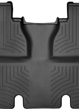 Автомобильные коврики в салон weathertech на toyota tundra crewmax 13-21 2-й ряд черные тойота тундра
