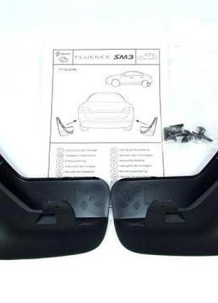 Бризговики для renault fluence 10- задні оригінал рено флюенс