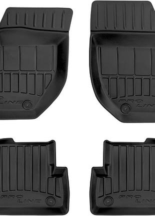 Автомобильные коврики в салон frogum 3d на volvo v40 12-19 вольво в40 черные