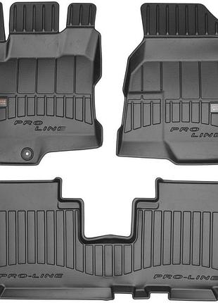 Автомобильные коврики в салон frogum 3d на chevrolet captiva 1 06-18 шевроле каптива черные