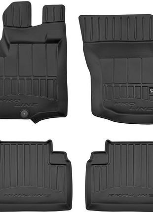 Автомобильные коврики в салон frogum 3d на mitsubishi outlander 3 12-21 митсубиси аутлендер черные